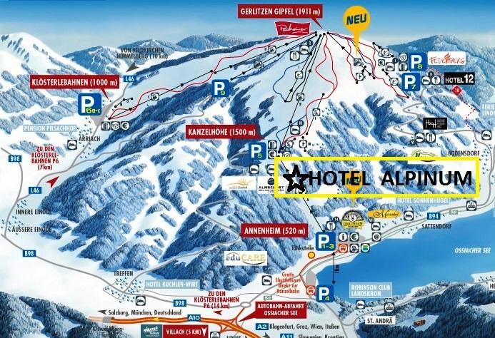 Hotel Alpinum Трефен Екстериор снимка